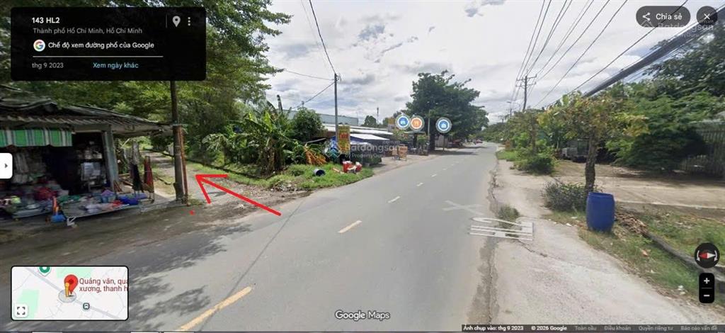 Cho thuê 1400m đất giá 6 triệu đường tỉnh lộ 2 xã trung lập hạ huyện củ chi