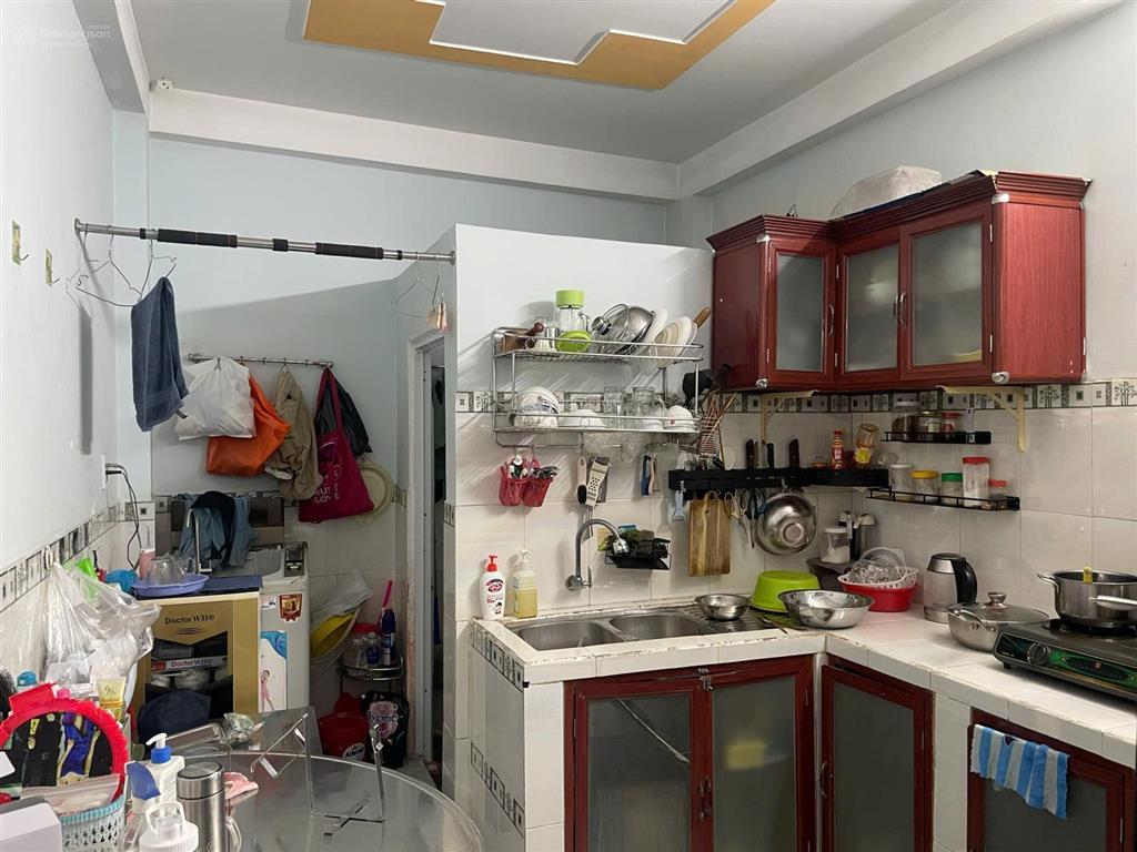 Nhà trệt lầu 2 mặt tiền gần hẻm xe hơi đường tô ký xã đông thạnh hóc môn 36m² bán 1,65 tỷ