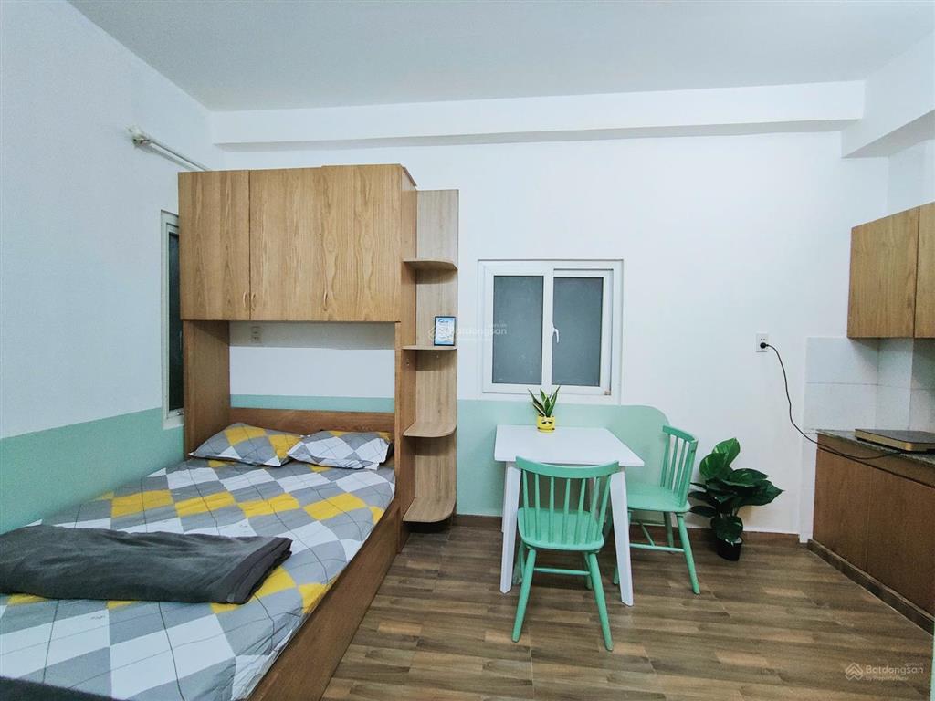Căn hộ dịch vụ full nội thất 30m² giá 4,7 triệu đường d5 thông xô viết nghệ tĩnh bình thạnh