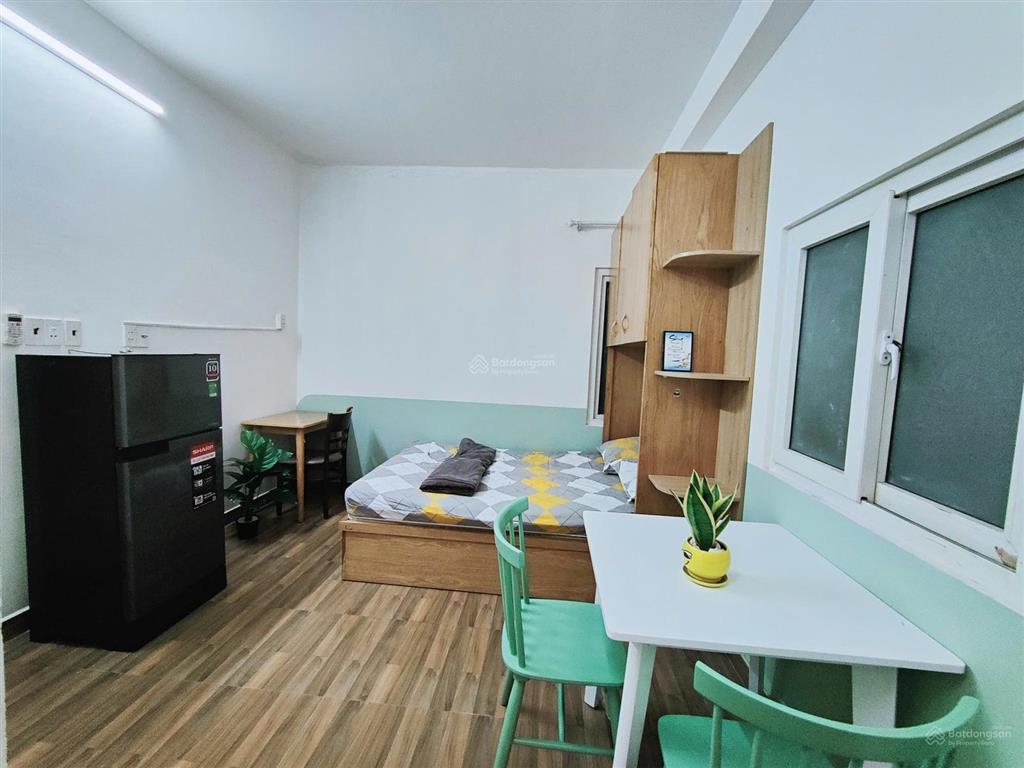 Căn hộ dịch vụ full nội thất 30m² giá 4,7 triệu đường d5 thông xô viết nghệ tĩnh bình thạnh
