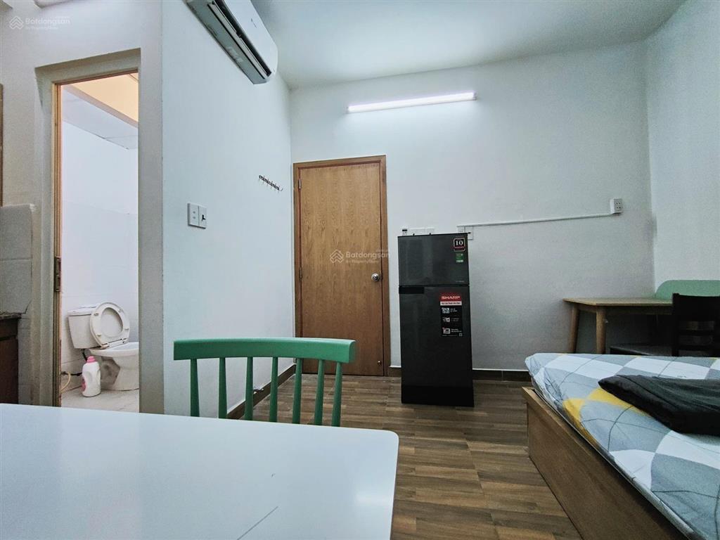 Căn hộ dịch vụ full nội thất 30m² giá 4,7 triệu đường d5 thông xô viết nghệ tĩnh bình thạnh
