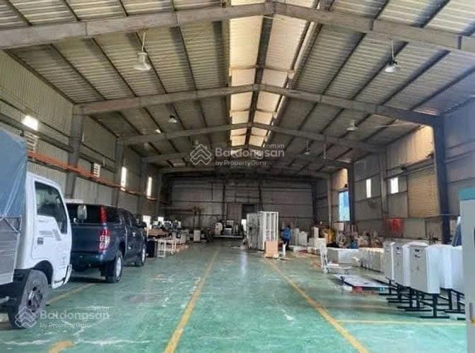 Cho thuê nhà xưởng 1450m giá 70 triệu xe tải 10 tấn đường vườn lài an phú đông quận 12