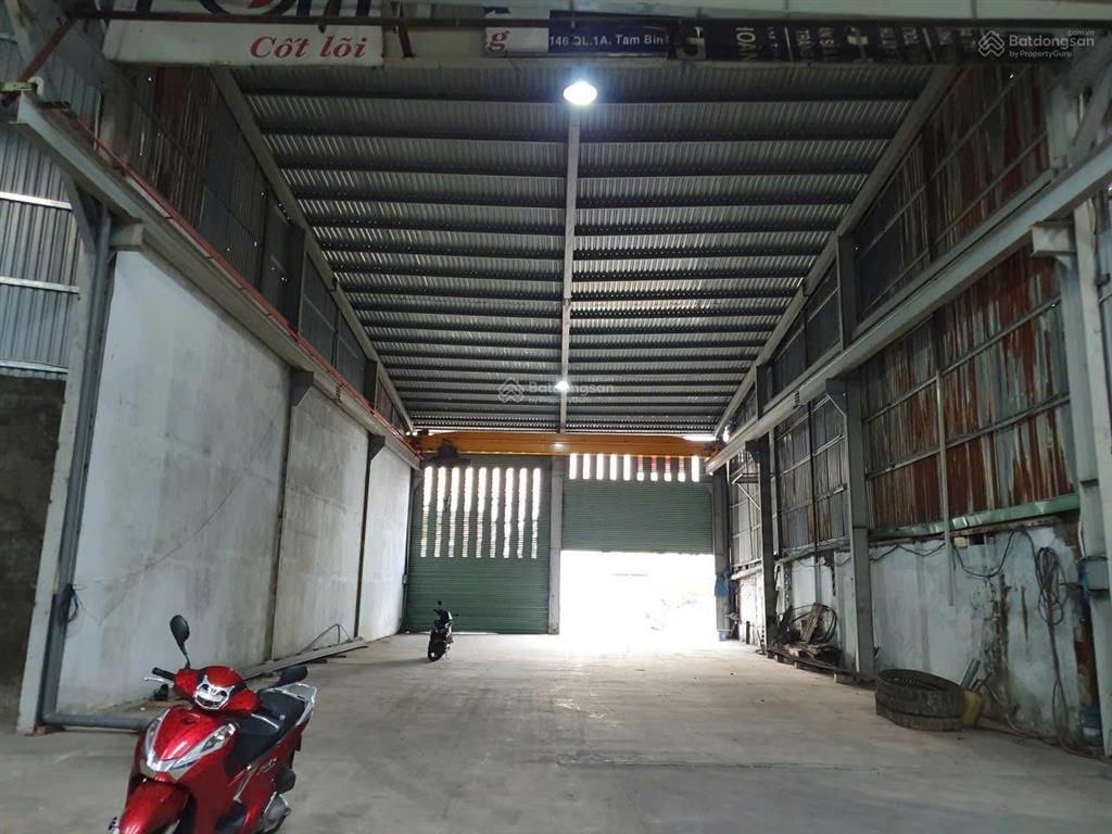 Bán nhà xưởng 1400m mặt tiền đường quốc lộ 1a tam bình thủ đức, thu nhập 120 triệu sổ hồng 65 tỷ