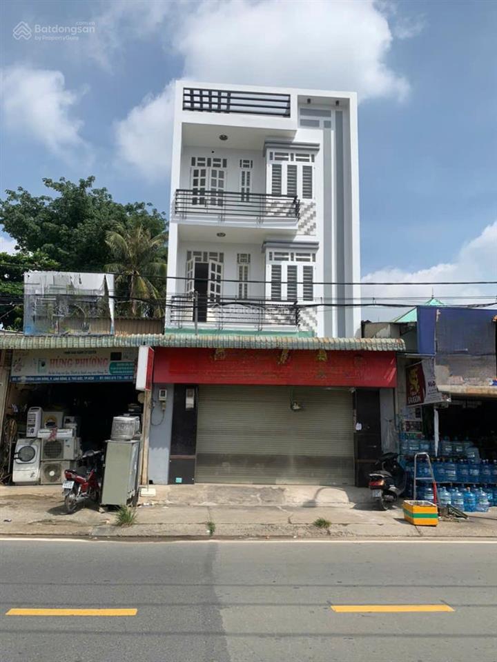 Nhà 3 tầng mặt tiền kinh doanh đường linh đông quận thủ đức, rộng 6m rất đẹp