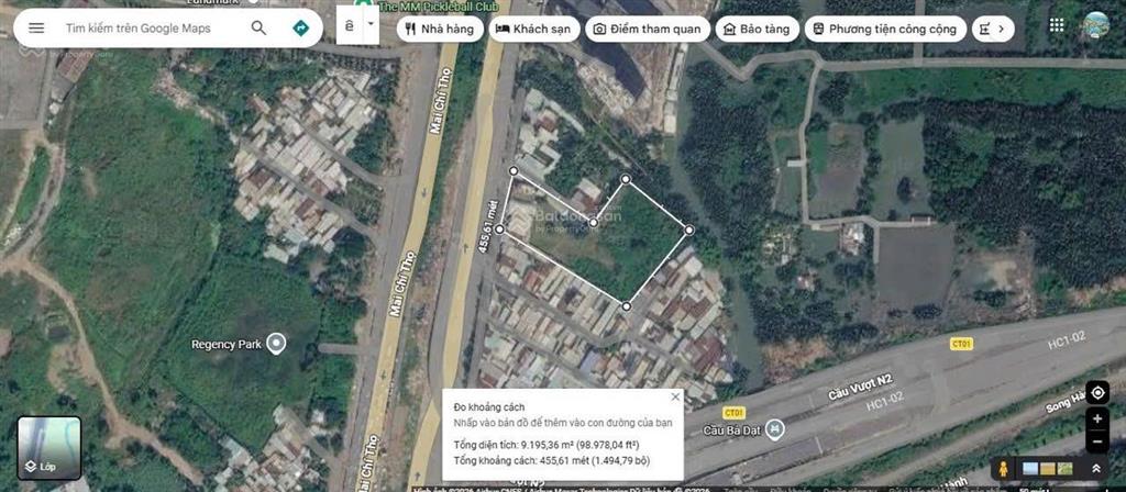 Cho thuê 7200m đất mặt tiền đường mai chí thọ phường an khánh quận 2, giá 25k/m2