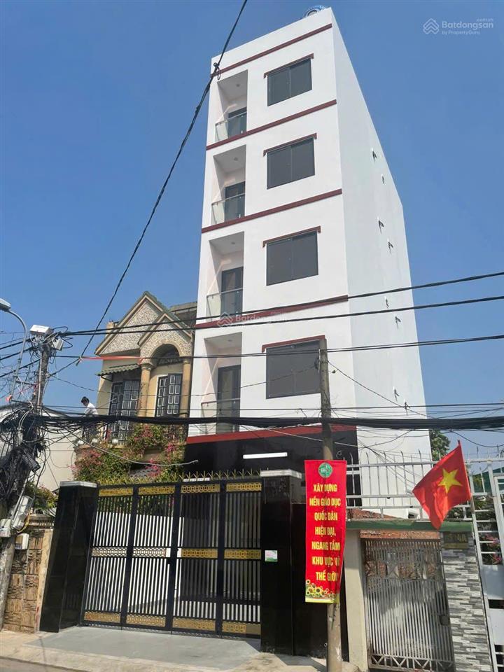 Căn hộ dịch vụ full nội thất cao cấp trong tòa nhà 5 tầng có thang máy, đường quốc lộ 13 thủ đức