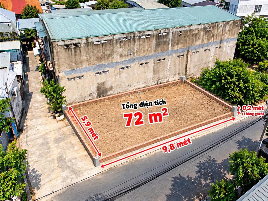 Lô đất 2 mặt tiền hẻm xe hơi đường tỉnh lộ 43, phường bình chiểu, sổ hồng nhỉnh 3 tỷ