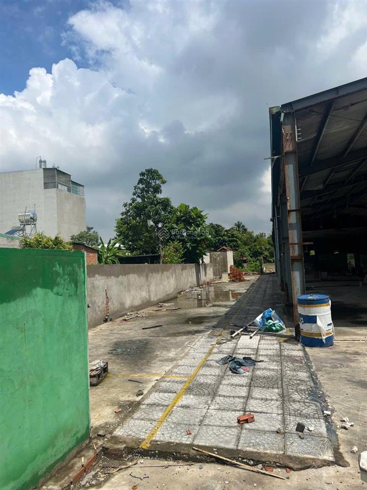 Cho thuê kho xưởng 500m2 mặt tiền đường gần quốc lộ 13 hiệp bình phước thủ đức