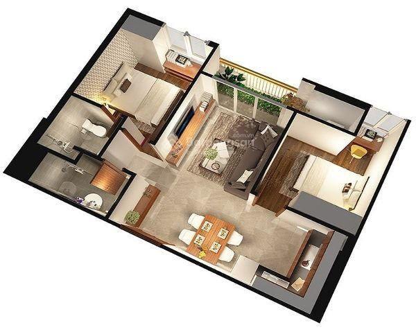 Bán căn hộ chung cư opal garden, 5,1 tỷ, 69m2, chỉ với view đẹp! giá siêu tốt