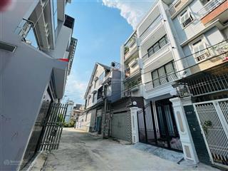 Hàng hiếm khu bên sông hbc, nhà 64m 4 tầng hẻm xe hơi né nhau, khu đồng bộ.