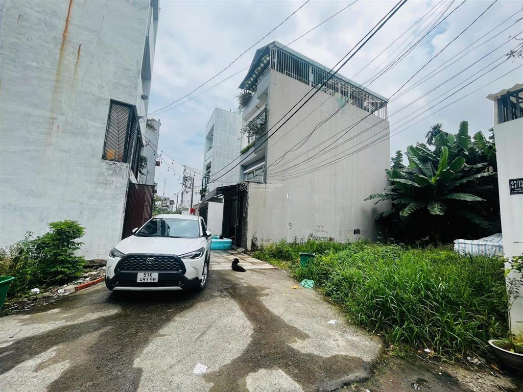 Đất ở phạm văn đồng khu ven sông sài gòn xây được 5 tầng 4,8x12,5m. sổ hồng. đường 6m