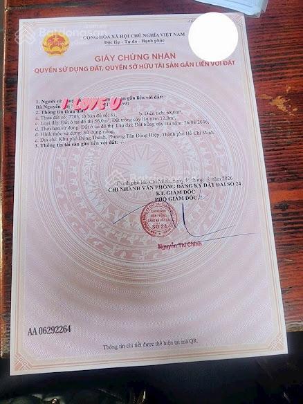 Bán đất sổ riêng gần trường học và khu công nghiệp dĩ an