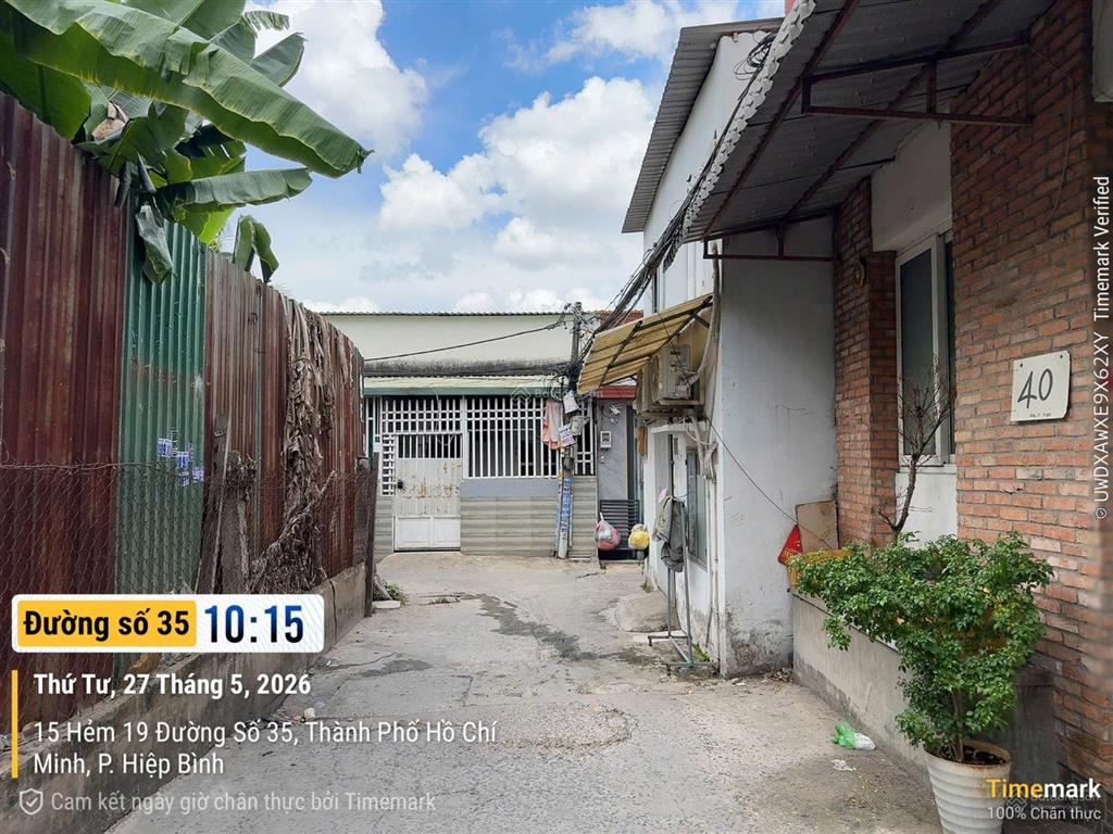 Bán nhà đường 35, hiệp bình chánh, thủ đức