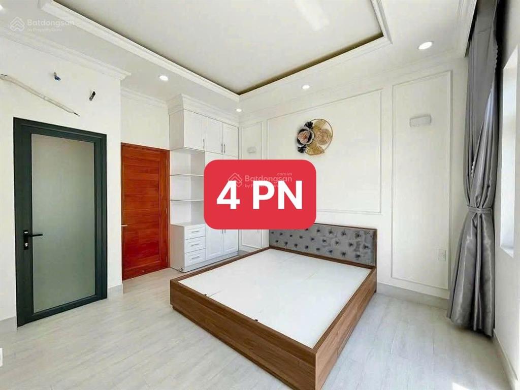 Cho thuê nhà đường số 2, trường thọ, thủ đức, 4 phòng ngủ, hẻm ô tô, đầy đủ nội thất.