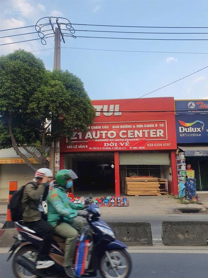 Giảm sâu 2 tỷ! bán xưởng 8x40m. mặt tiền đường lê văn khương, phường thới an, q12. 0902 683 ***