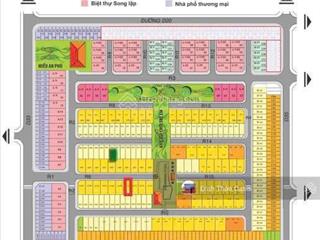 Bán biệt thự 03 tầng. 7x18.5. the oasis 1. hướng bắc. còn sót lại 01 căn hiếm có 1 trệt 2 lầu.