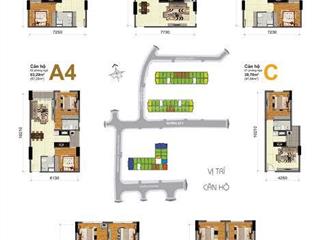 Chủ cần bán 2 pn diện tích lớn 78 m² block a cc bộ công an