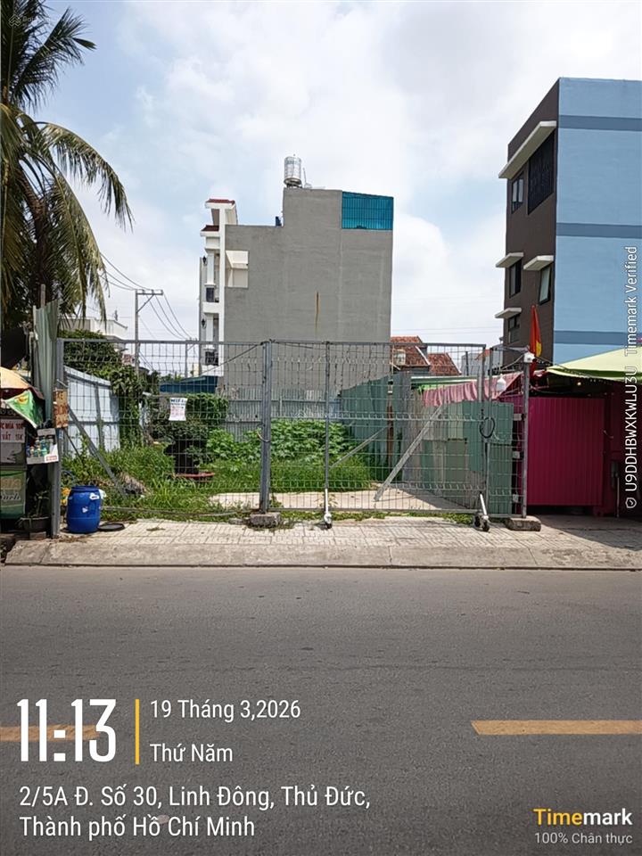Bán đất mặt tiền kinh doanh đường 30 linh đông, 74m2 giá 8.5 tỷ