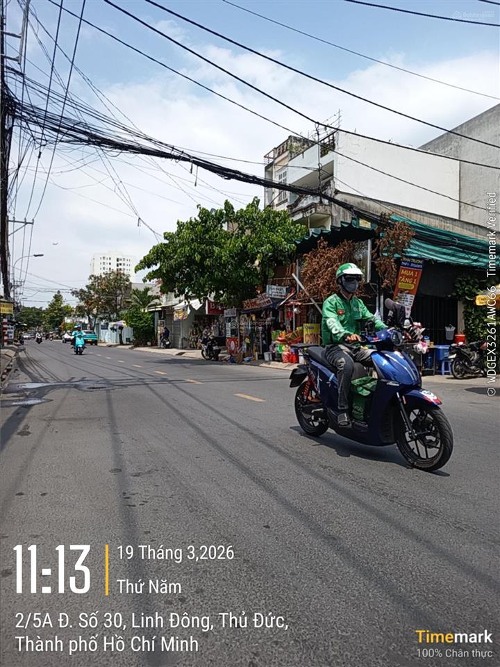 Bán đất mặt tiền kinh doanh đường 30 linh đông, 74m2 giá 8.5 tỷ