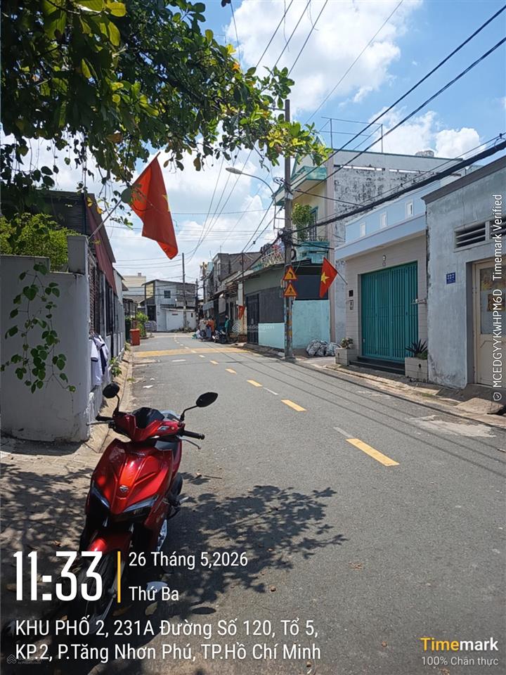 Đất mặt tiền 120 tân phú,song hành xn , 91m2 giá 5.4 tỷ