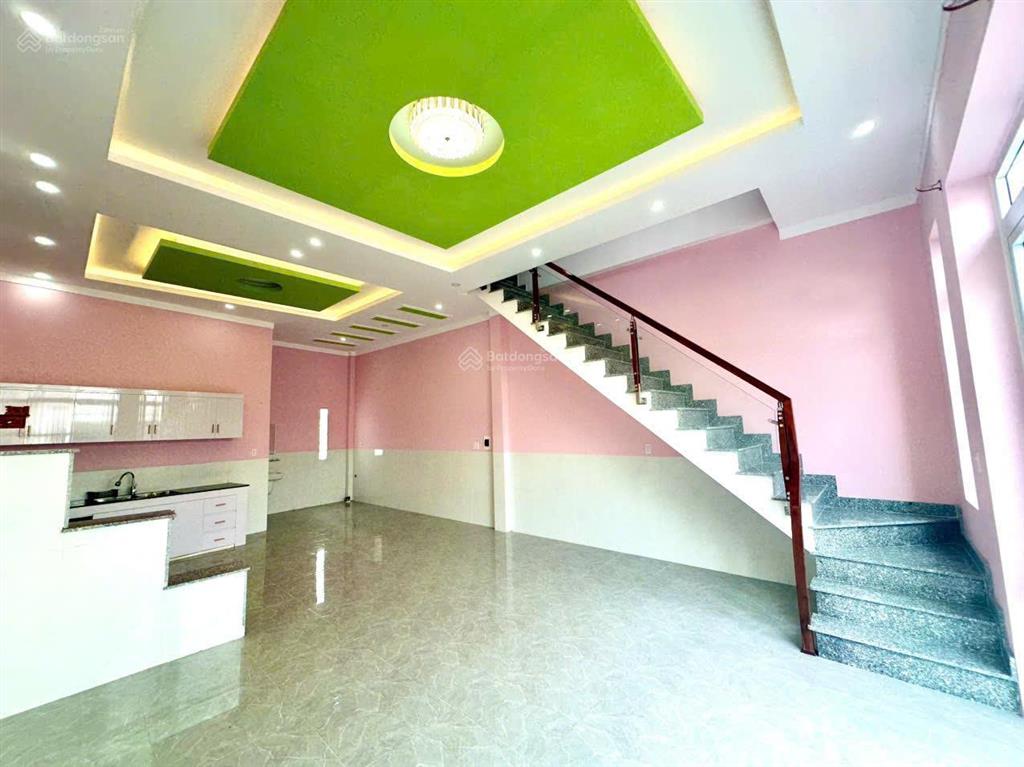 Chủ nhà gởi bán nhà 1 trệt 1 lầu gần trường nguyễn văn trỗi p.tân vạn, 65m2, 3pn, đường xe hơi, shr