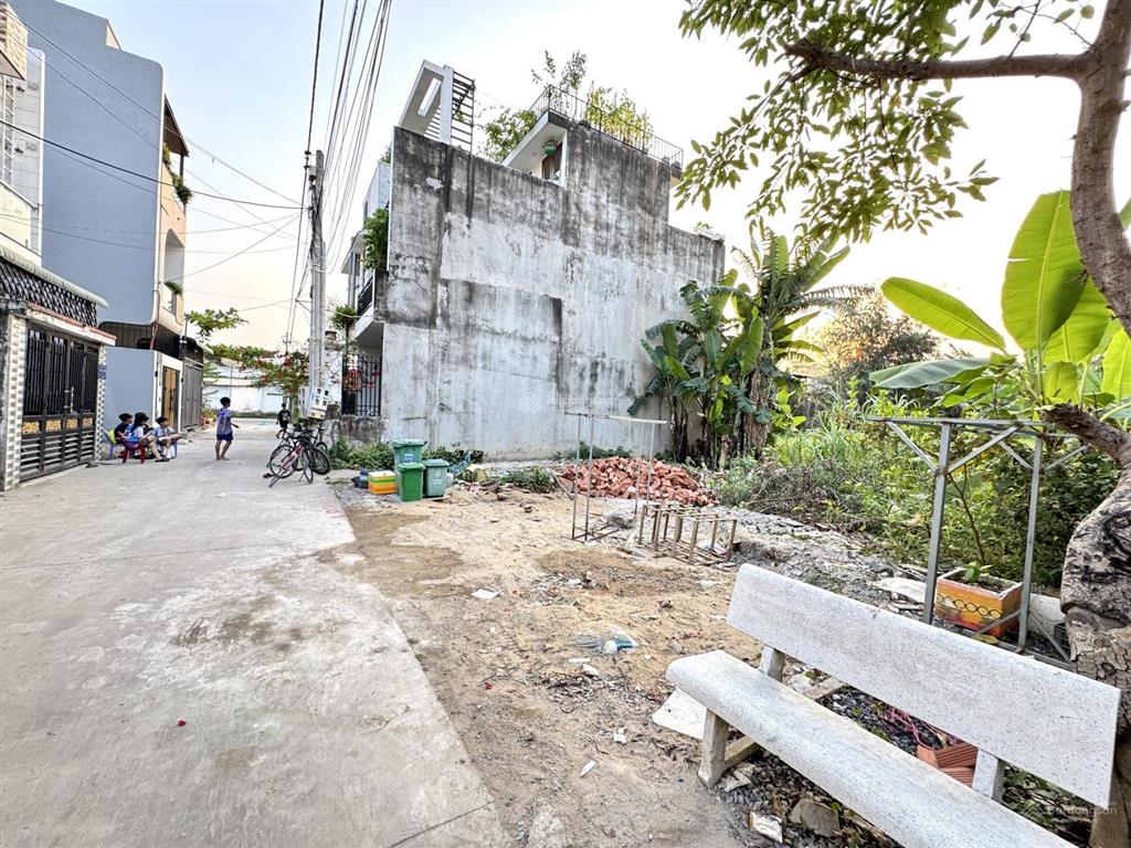 Chủ gởi bán lô đất hẻm 244 đường bùi hữu nghĩa p.tân vạn, 4x17=67m2, thổ cư 100%, sổ riêng,xd tự do