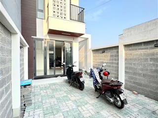 Bán nhà 1trệt 1lầu bửu hoà, 4,9x14,5=69m2 đã hoàn công, sân ôtô đường 6m, ngay cổng sau cty ponchen