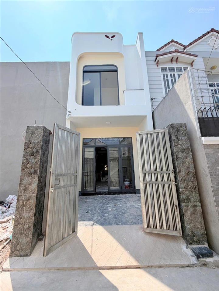 Chủ gửi bán căn nhà 1lầu 1trệt hoàn công p.hoá an, 4x16=64m2 thổ cư 100% sân ô tô, ngay cầu hoá an