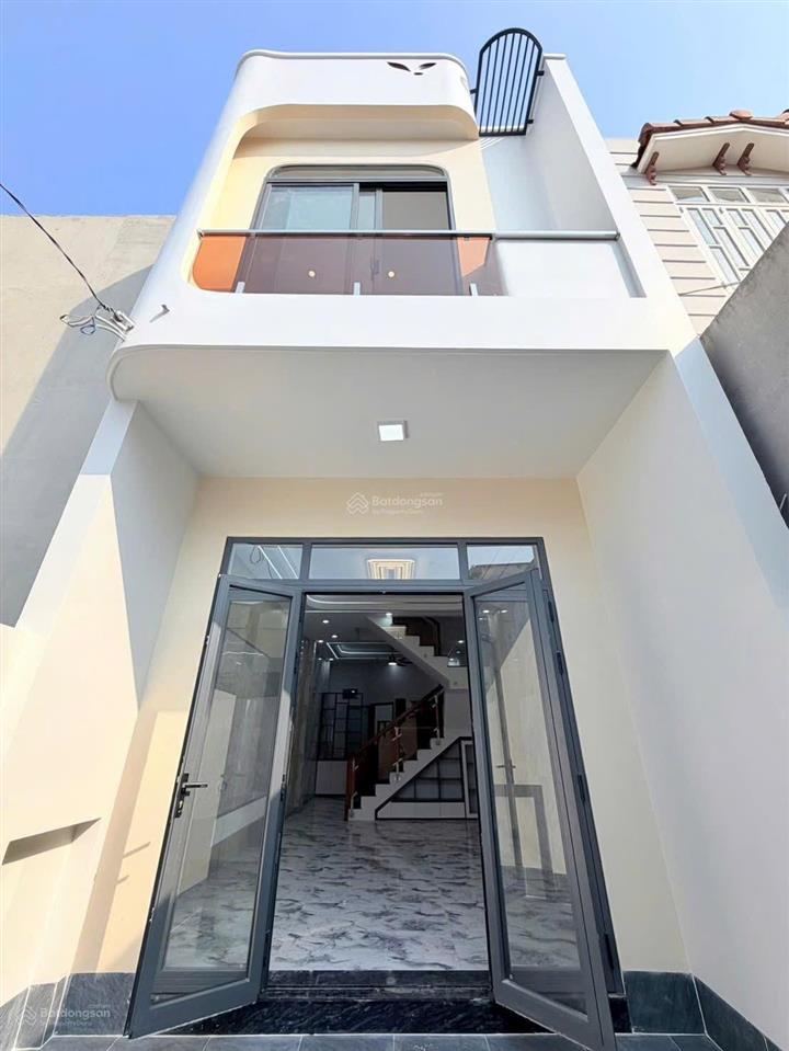 Chủ gửi bán nhà 1 lầu 1 trệt hoàn công mới xây p. hoá an, 4x16=64m2, đường xe hơi, hỗ trợ vay