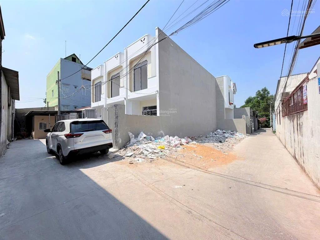 Chủ gửi bán nhà 1 lầu 1 trệt hoàn công mới xây p. hoá an, 4x16=64m2, đường xe hơi, hỗ trợ vay