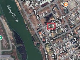 Bán lô đất view công viên, trục 7m5 sát sông cỏ cò, 400m là bãi tắm tân trà. giá đầu tư 5.x tỷ