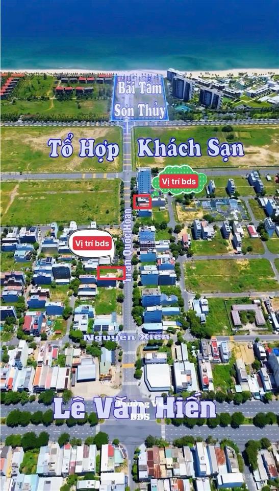 Chủ gửi, bán lô đất đường trần quốc hoàn, sát biển sơn thuỷ  ngũ hành sơn 112.5m2 / 14tỷ200