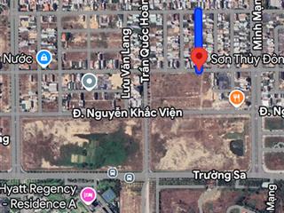 Cần tiền hạ giá bán nhanh lô đất đường sơn thuỷ đông 2, trục 7m5, bãi tắm sơn thuỷ, giá sốc 7tỷ1