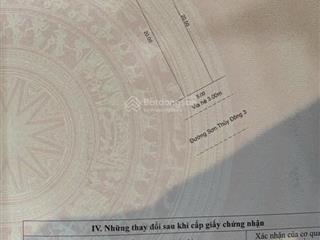 Cần bán lô đất sơn thuỷ đông 3, ngũ hành sơn, đà nẵng. chỉ tầm 500m bãi tắm sơn thuỷ 7tỷ450/100m2