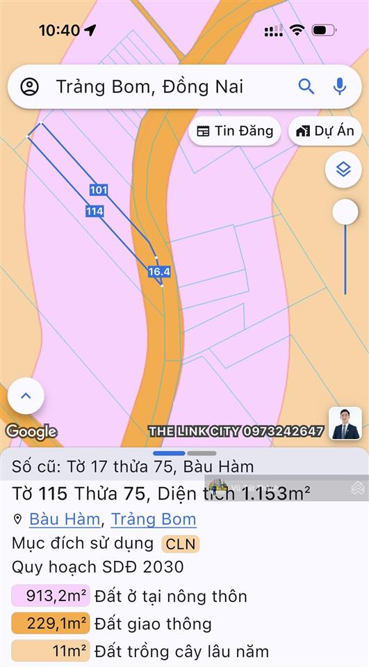 Tôi cần sang lại vườn bưởi 3.455m2 xã bàu hàm, trảng bom, đồng nai.  0932 038 ***