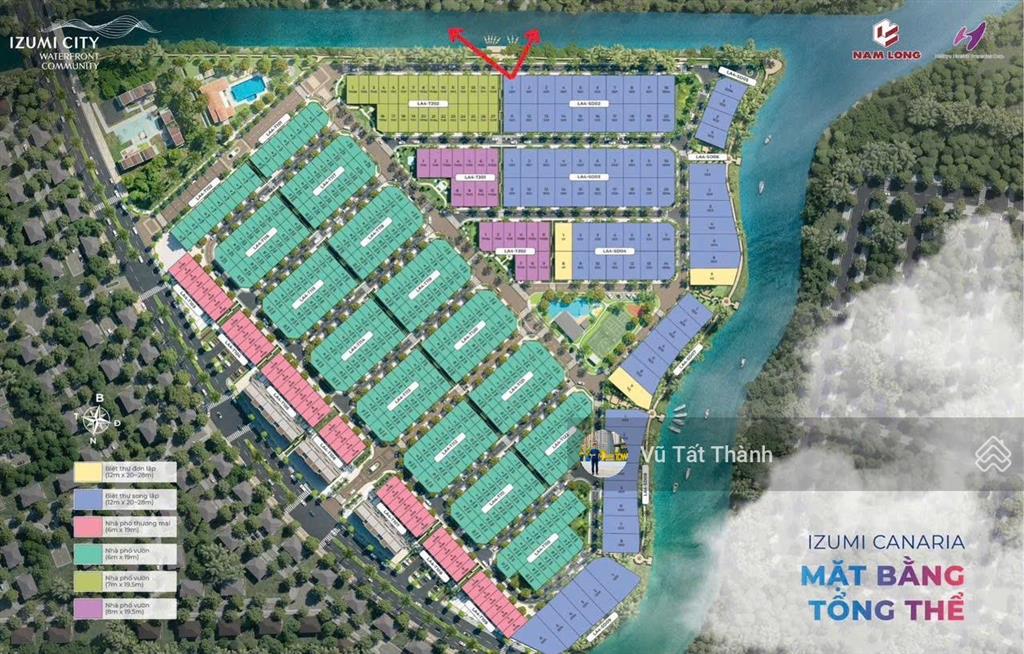 Chiết khấu cao nhất 5/2026 biệt thụ song lập izumi city canaria đáng mua.  0932 038 ***