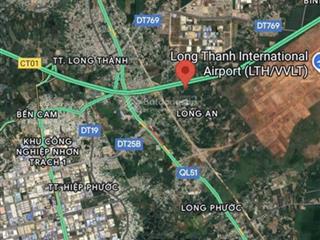 Đất lớn ngay sân bay long thành, 47000m2 (4,7ha) giá 118 tỷ tl