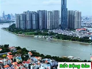 Siêu biệt thự! siêu sẻ! ngang lớn 20m chỉ hơn 90 tỷ tận 356m2  4 tầng  sát sông sài gòn, metro