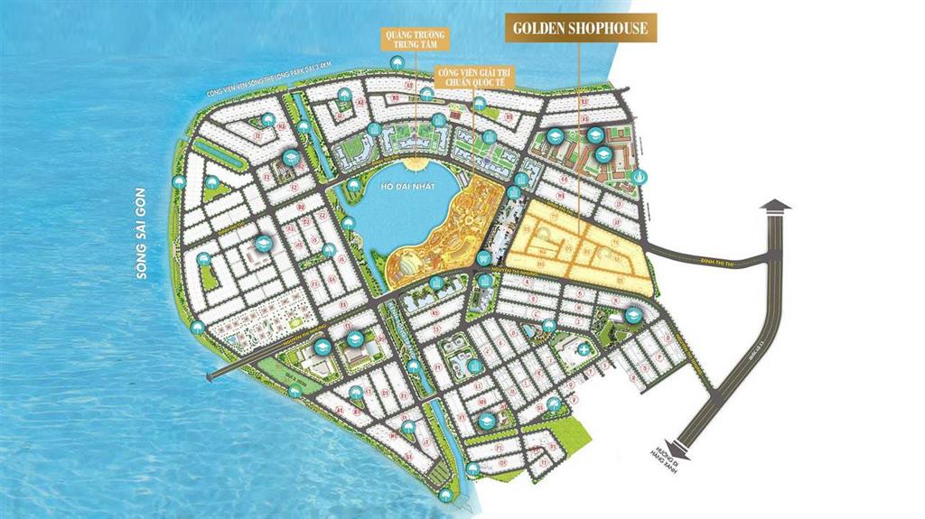 Bán lô góc 2 mặt tiền khu dân cư vạn phúc thủ đức. 155m2/ 12.9 tỷ
