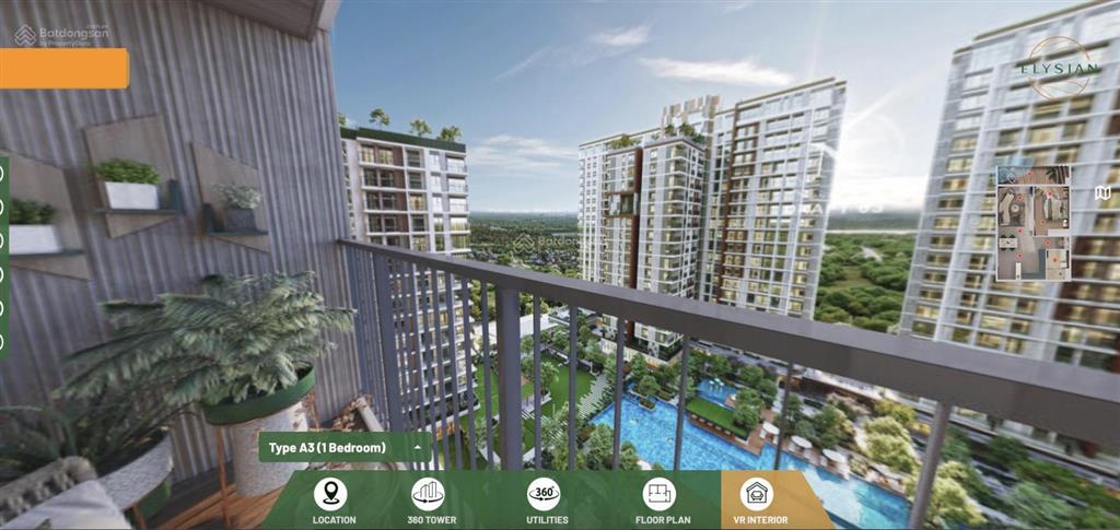 Căn hộ 2pn2wc 80m2 giá 5 tỷ 1 (all in) view hồ bơi  thanh toán chỉ 30% nhận nhà, hiện đã cất nóc