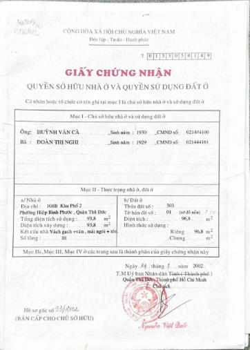 Bán nhà mt ql13 mở rộng 60m p hiệp bình phước dt 5 x 20m giá rẻ 14,3 tỷ  việt 0932 683 ***