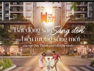 Bán căn hộ 2pn 1wc the win city. tặng full nội thất an cường. thanh toán ký hđ chỉ 150 triệu