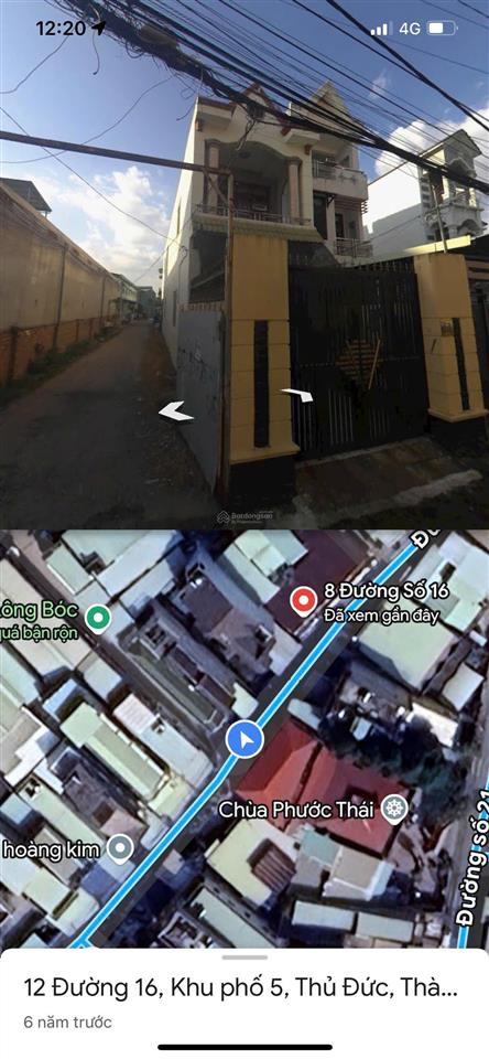 Nhà 1t1l mặt tiền đường số 16, phước long a, quận 9 diện tích 110m2 giá 9,8ty