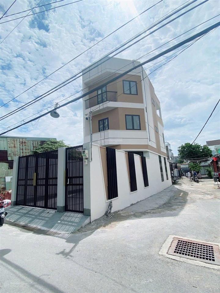 Nhà 1 trệt 3 lầu góc 2 mt đường 4, nguyễn duy trinh, long trường giá 6,9 tỷ