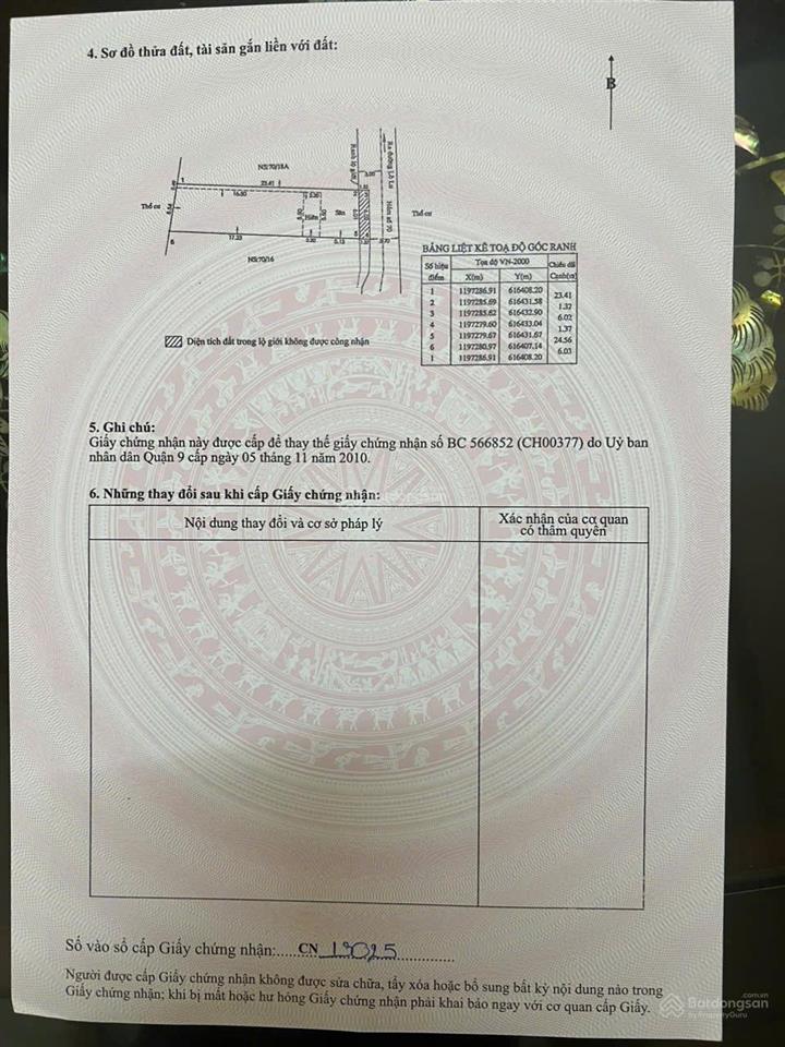 Bán chdv 8p hẻm xe hơi đường lò lu, trường thạnh, dt 155m2 giá 6.9 tỷ