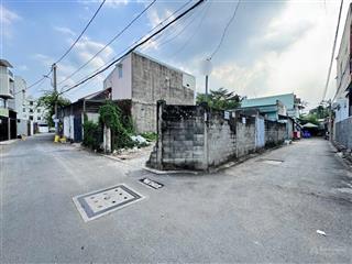 Bán đất 5,8x18,5m góc 2 mặt tiền hẻm oto đường số 11, trường thọ, thủ đức giá 8,5 tỷ