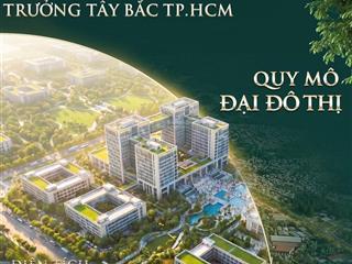 Chính thức nhận booking dự án vinhomes saigon park. hóc môn