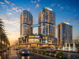 Bán căn hộ bcons center city có 2 phòng ngủ, 2 toilét diện tích 55m2. hỗ trợ góp 2 năm 0%