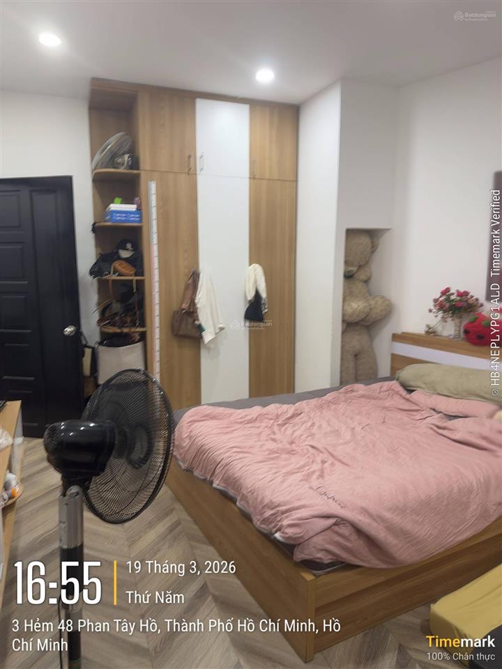 Bán nr 2pn 3vs tại phan tây hồ, 7,4 tỷ, 61,2m2 siêu hot. dtsd 120m2. nhà mới đẹp ở liền full nt