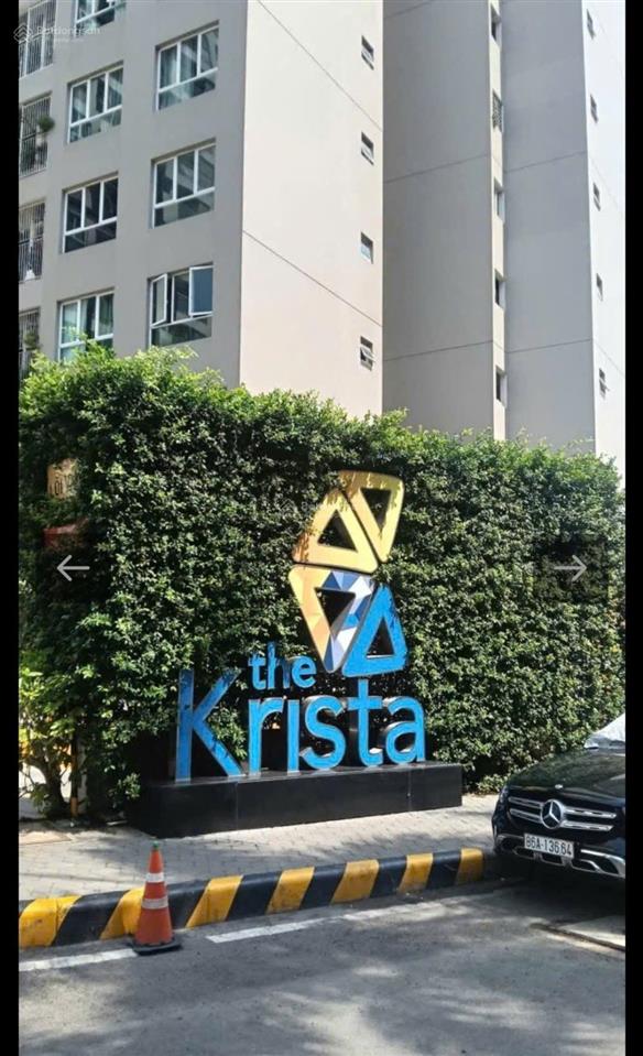 Phan điền bán căn hộ krista 3 phòng ngủ. diện tích 100m2. sổ hồng riêng. nội thất đầy đủ